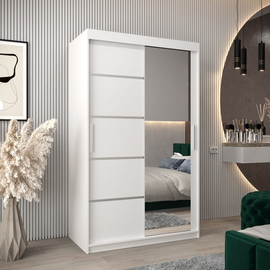 Verona 02 Sliding Door Wardrobe 120cm