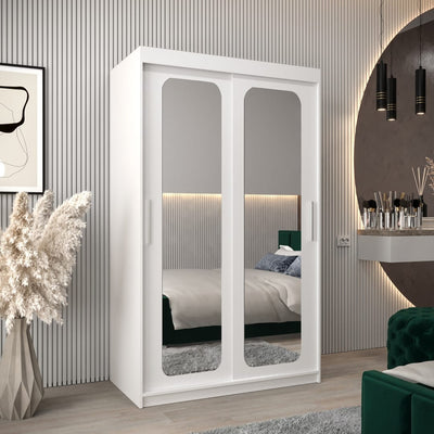 Uppsala T3 Sliding Door Wardrobe 120cm