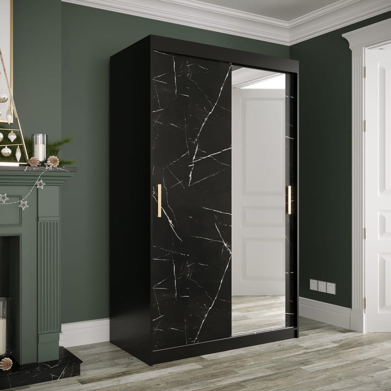 Geneva T2 Sliding Door Wardrobe 120cm