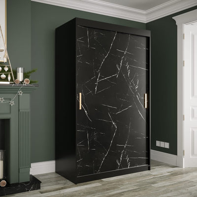 Geneva T Sliding Door Wardrobe 120cm