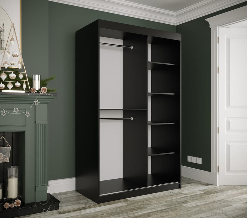 Geneva T Sliding Door Wardrobe 120cm