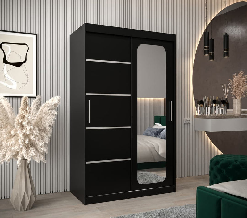 Uppsala V2 Sliding Door Wardrobe 120cm