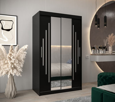 York I Sliding Door Wardrobe 120cm