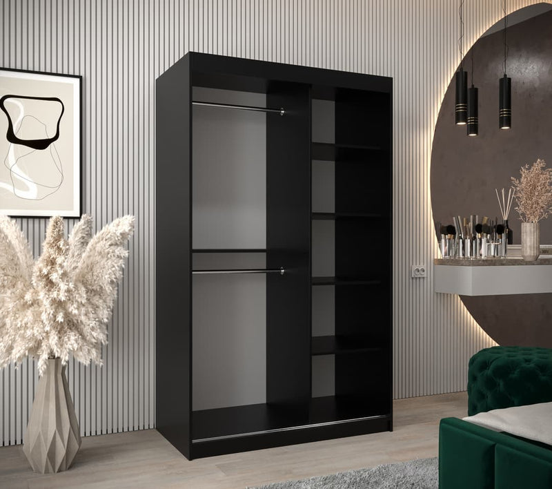 Rena II Sliding Door Wardrobe 120cm