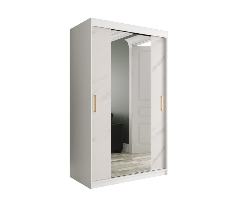 Geneva T1 Sliding Door Wardrobe 120cm