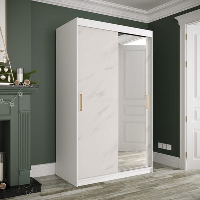 Geneva T2 Sliding Door Wardrobe 120cm