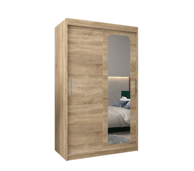 Uppsala T2 Sliding Door Wardrobe 120cm