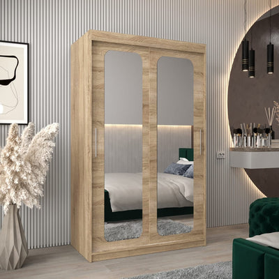 Uppsala T3 Sliding Door Wardrobe 120cm