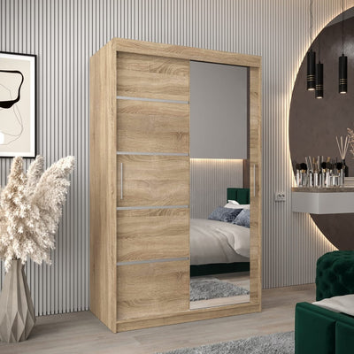 Verona 02 Sliding Door Wardrobe 120cm