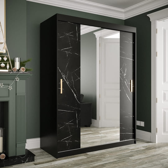 Geneva T1 Sliding Door Wardrobe 150cm