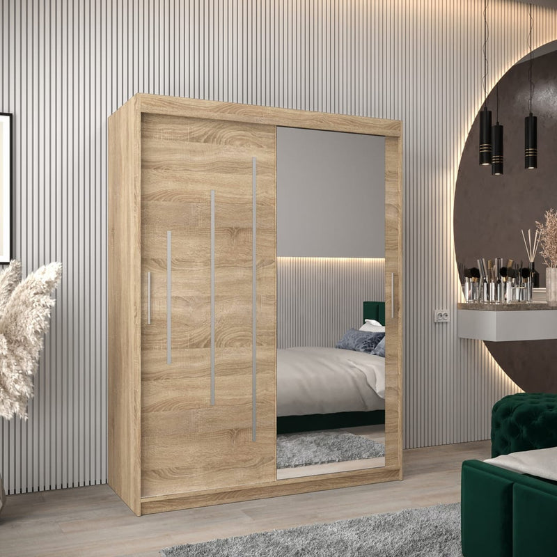 York II Sliding Door Wardrobe 150cm