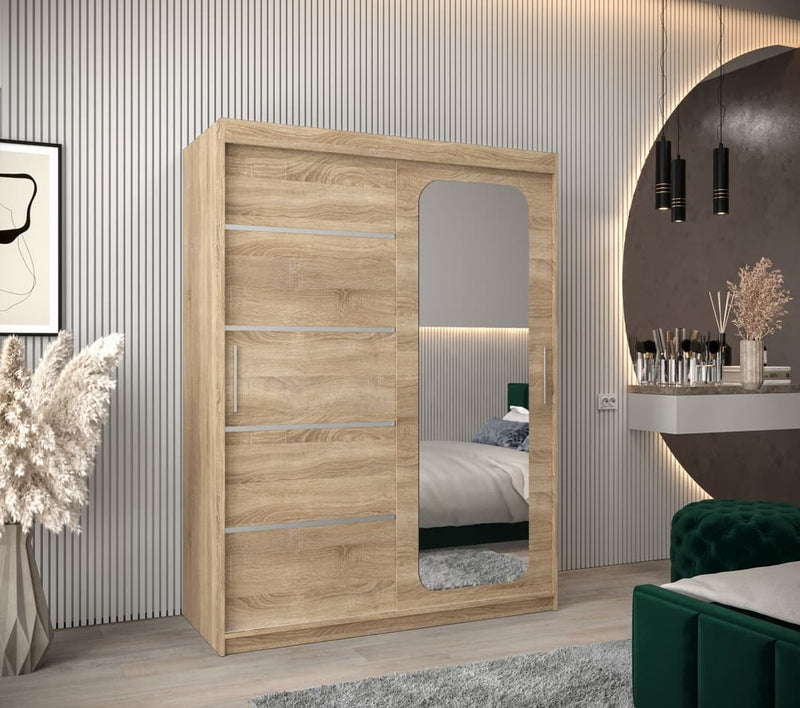 Uppsala V2 Sliding Door Wardrobe 150cm