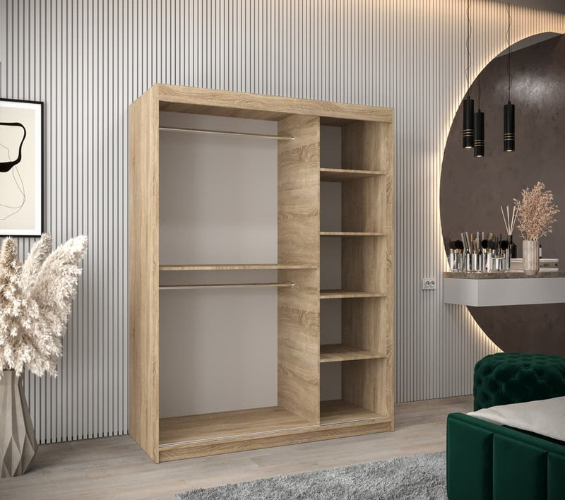 Uppsala T3 Sliding Door Wardrobe 150cm