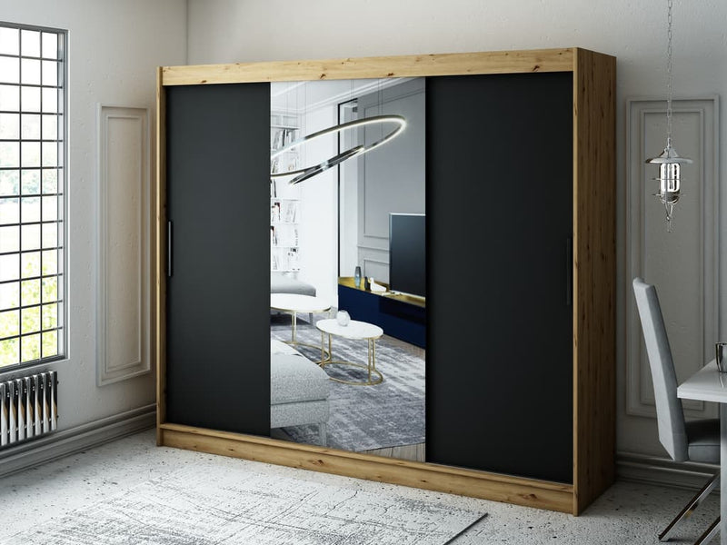 Leto T1 Sliding Door Wardrobe 250cm