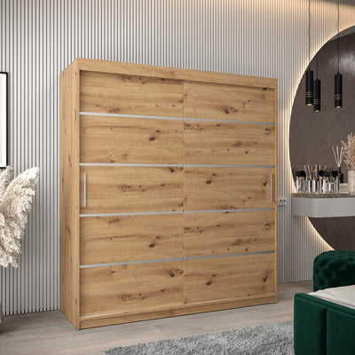 Verona 01 Sliding Door Wardrobe 180cm