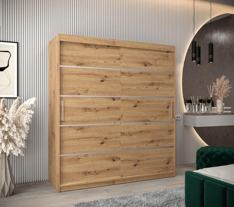 Verona 01 Sliding Door Wardrobe 180cm