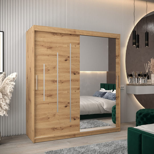 York II Sliding Door Wardrobe 180cm