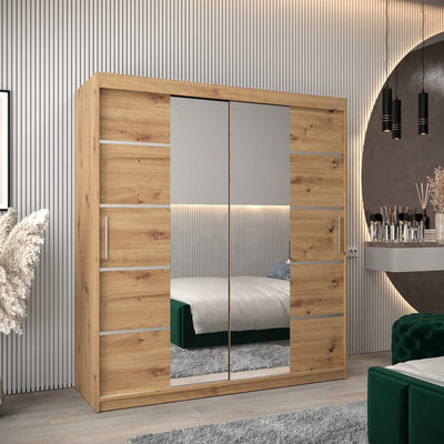 Verona 04 Sliding Door Wardrobe 180cm