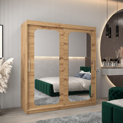 Uppsala T3 Sliding Door Wardrobe 180cm