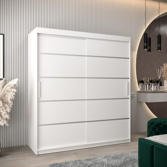 Verona 01 Sliding Door Wardrobe 180cm