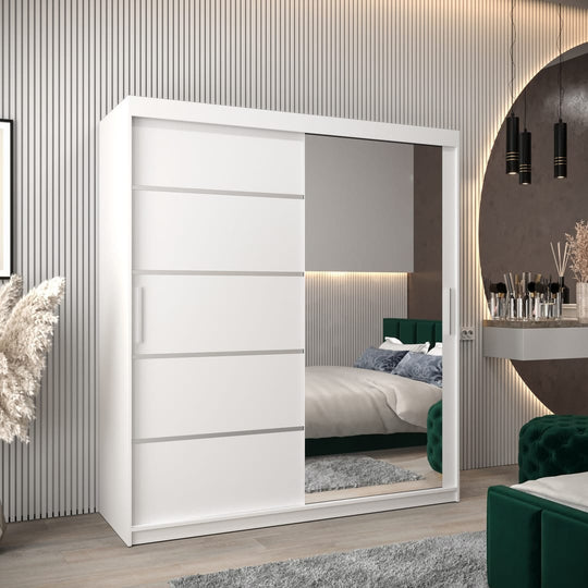 Verona 02 Sliding Door Wardrobe 180cm