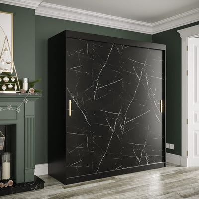 Geneva T Sliding Door Wardrobe 180cm