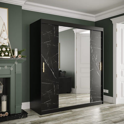 Geneva T1 Sliding Door Wardrobe 180cm