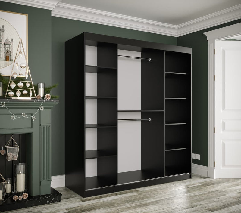 Geneva T Sliding Door Wardrobe 180cm