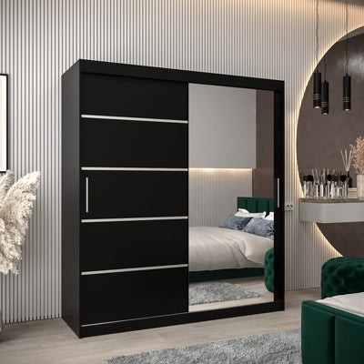Verona 02 Sliding Door Wardrobe 180cm