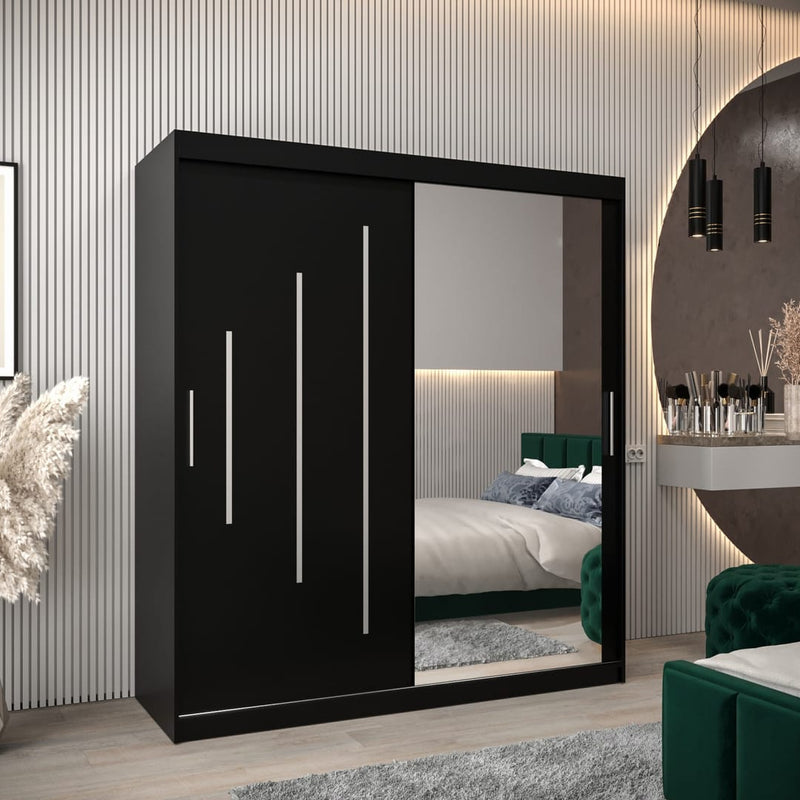 York II Sliding Door Wardrobe 180cm