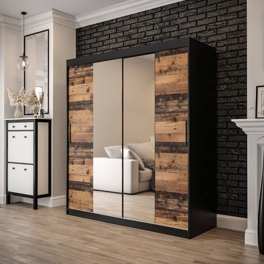 Tilburg I Sliding Door Wardrobe 180cm