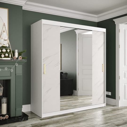 Geneva T1 Sliding Door Wardrobe 180cm