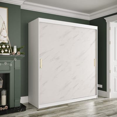 Geneva T Sliding Door Wardrobe 180cm