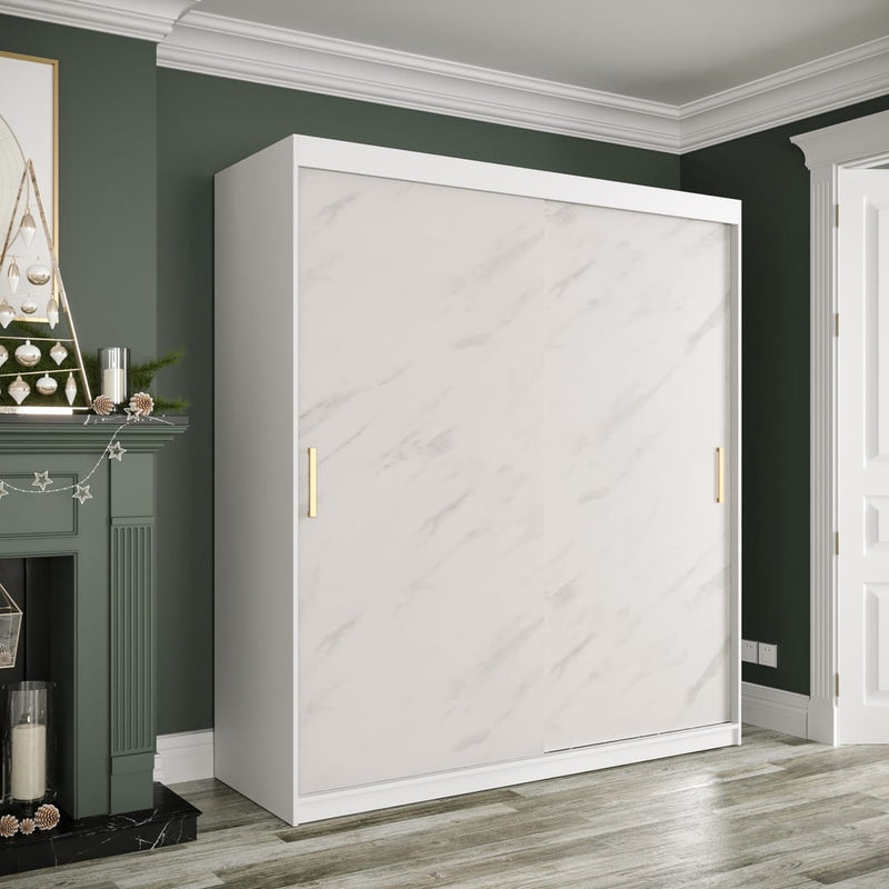 Geneva T Sliding Door Wardrobe 180cm