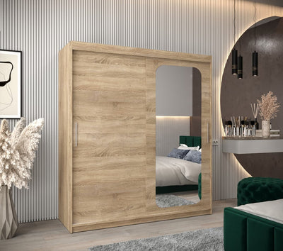 Uppsala T2 Sliding Door Wardrobe 180cm