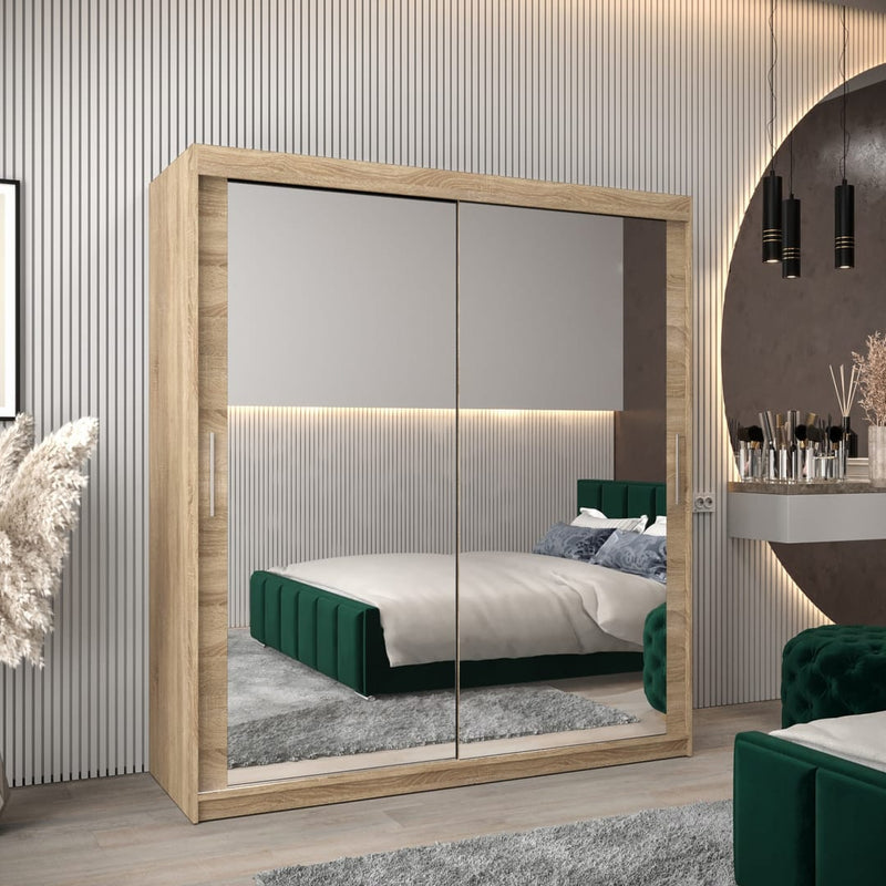 Tokyo III Sliding Door Wardrobe 180cm