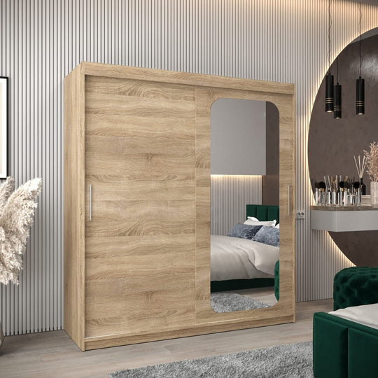 Uppsala T2 Sliding Door Wardrobe 180cm