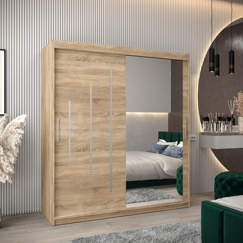 York II Sliding Door Wardrobe 180cm