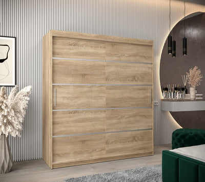 Verona 01 Sliding Door Wardrobe 180cm