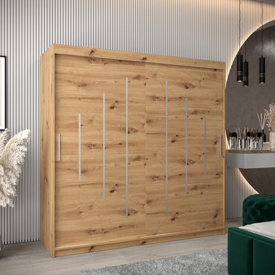 York Sliding Door Wardrobe 200cm