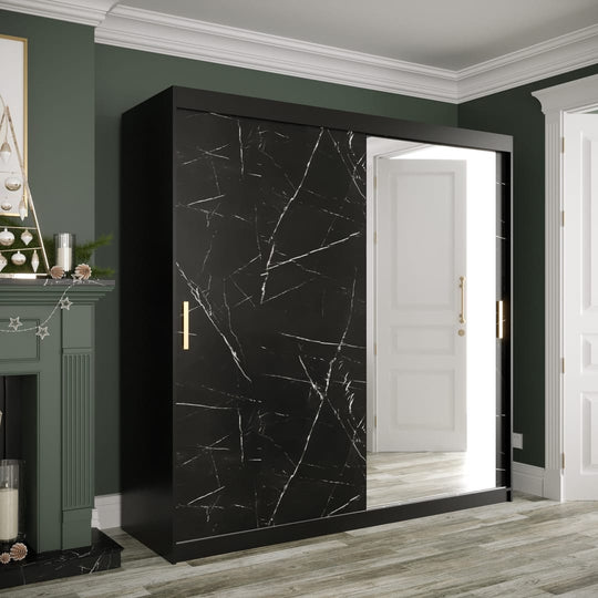 Geneva T2 Sliding Door Wardrobe 200cm