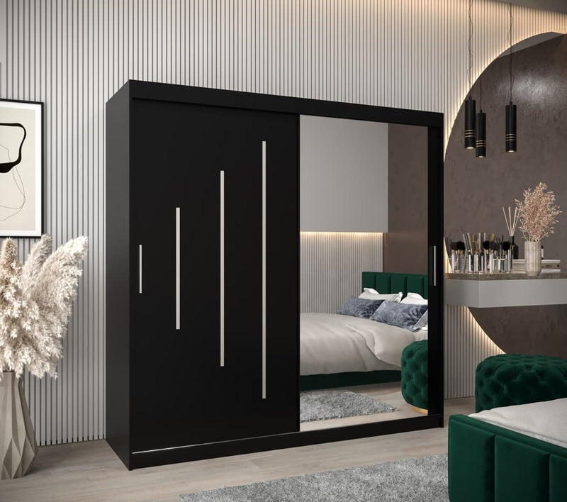 York II Sliding Door Wardrobe 200cm