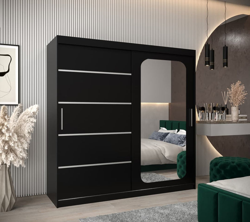 Uppsala V2 Sliding Door Wardrobe 200cm