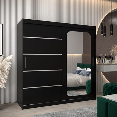 Uppsala V2 Sliding Door Wardrobe 200cm