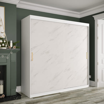 Geneva T Sliding Door Wardrobe 200cm