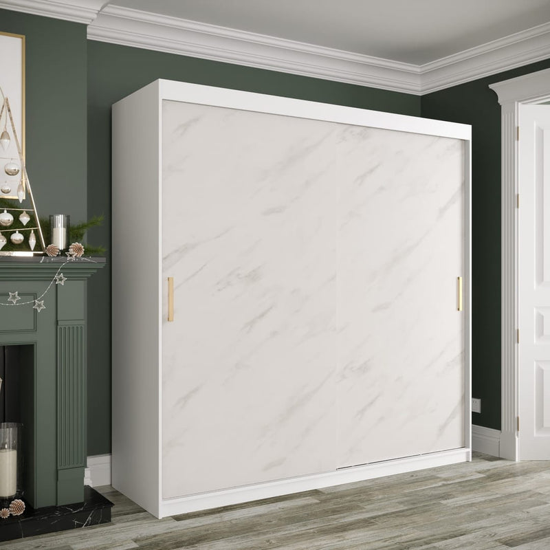 Geneva T Sliding Door Wardrobe 200cm