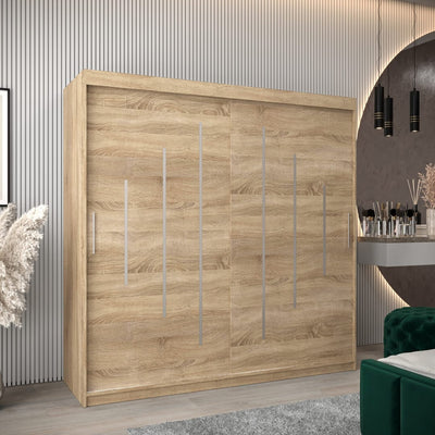 York Sliding Door Wardrobe 200cm