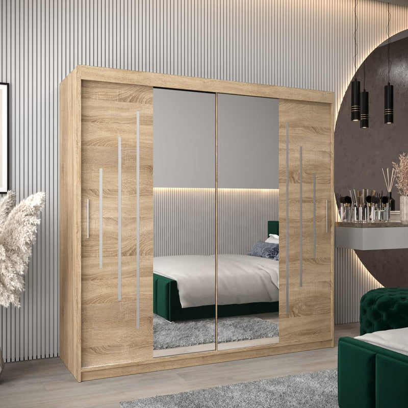 York I Sliding Door Wardrobe 200cm