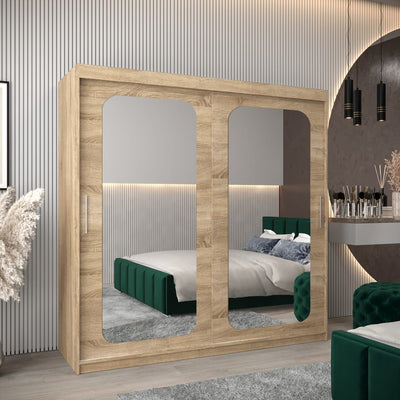 Uppsala T3 Sliding Door Wardrobe 200cm