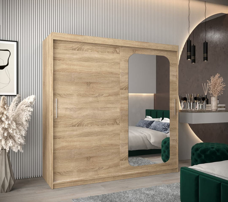 Uppsala T2 Sliding Door Wardrobe 200cm